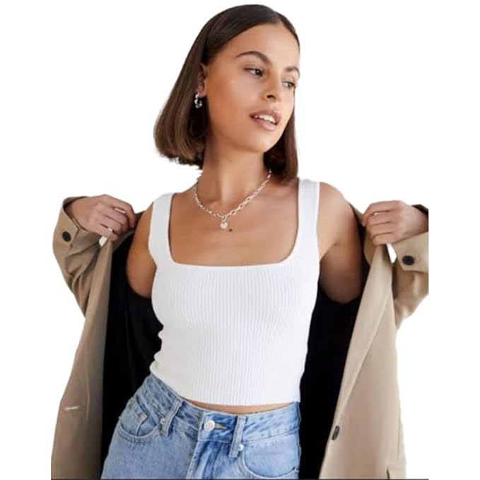 SriSaras tops women summer Tank Tops/Crop Tops - Image 2